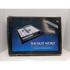 New! THE NEXT WORD Ultimate Word Search Game 1987  Intuitive Marketing, LTD